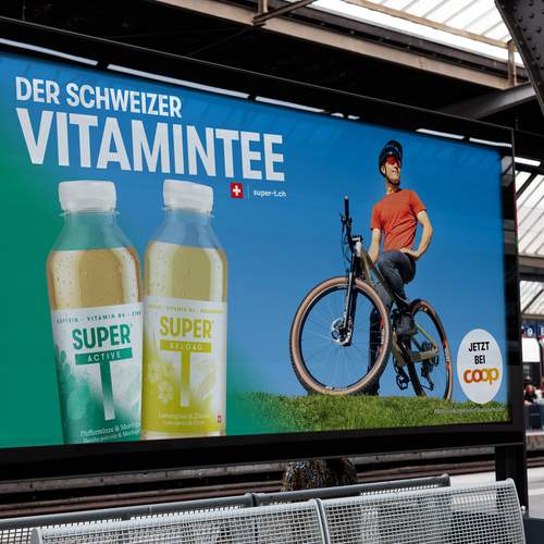 Image of Sportliche Kampagne heisst SuperT bei Coop willkommen