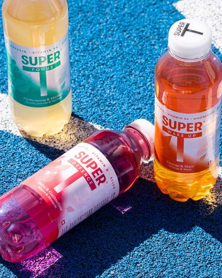 Image of Branding von SuperT – dem Schweizer Vitamintee der RAMSEIER Suisse AG