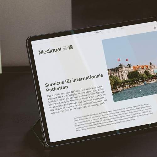 Image of Neue einladende Markenwelt für Mediquai