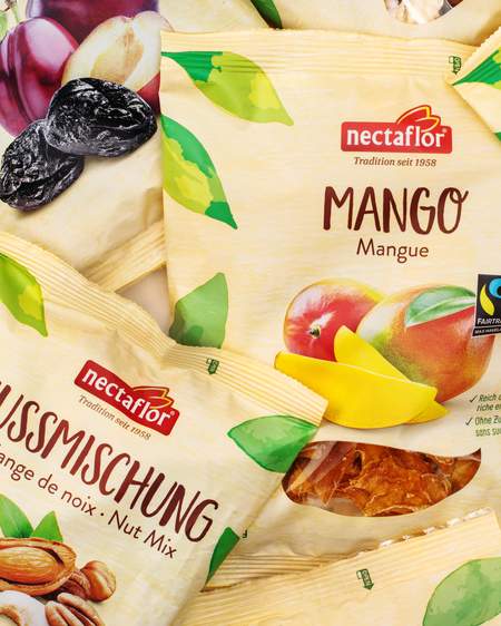 Image of Neues Packaging für Nectaflor Trockenfrüchte und Nüsse