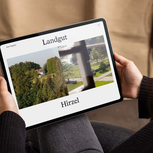 Image of Die «Farenweid» wird zum «Landgut Hirzel»