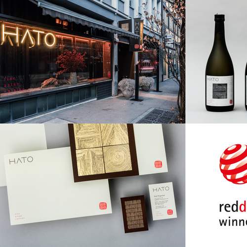 Image of allink gewinnt «Red Dot» für das Restaurant HATO Brand Design