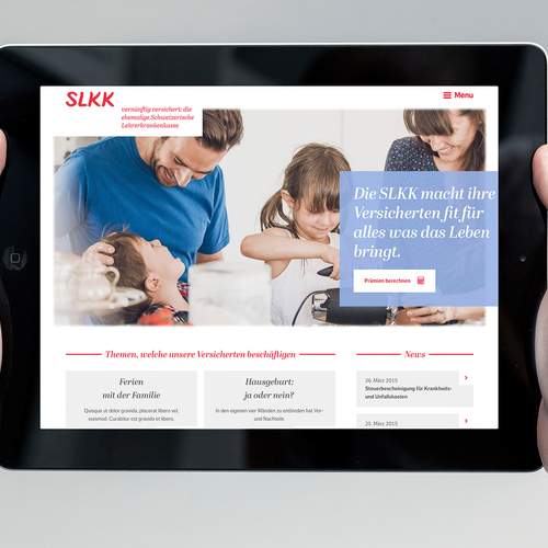Image of Rebranding der Schweizerischen Lehrerkrankenkasse SLKK
