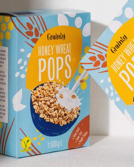 Image of Grainly: allink Packaging Design im niederländischen Supermarkt