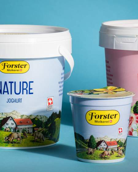 Image of Molkerei Forster: geschärfter Auftritt und neues Packaging Design