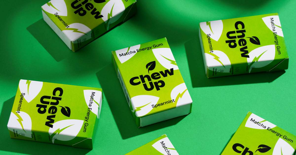 Allink kreiert neuen Look für Matcha-Kaugummi Chew Up | allink
