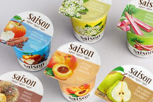 Image of Authentischer Food Appeal für die Saison-Joghurts der Migros