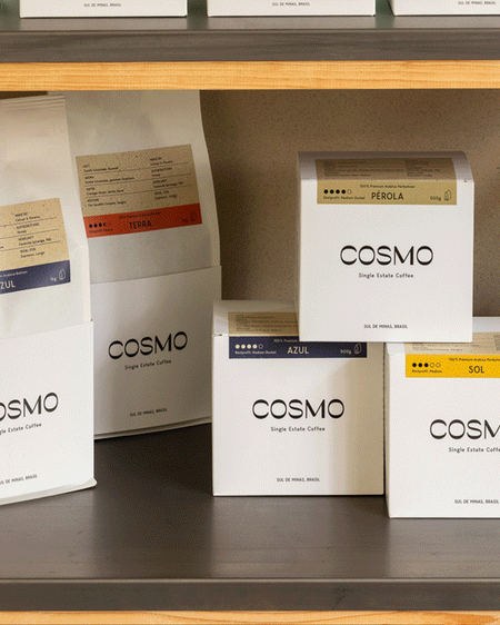 Image of Branding: Markenwelt und Webshop für Cosmo Coffee